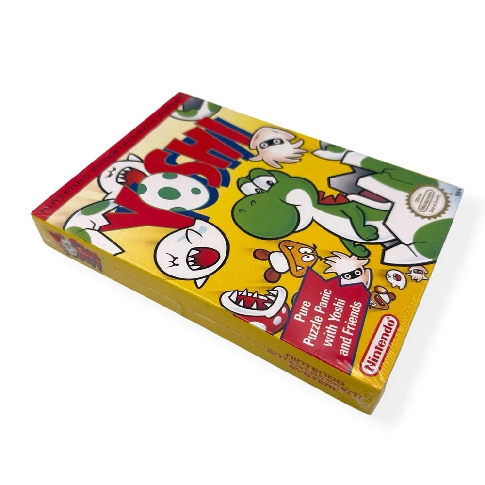 Yoshi (Nintendo Entertainment System, 1992) NEW & FACTORY PLASTIC SEALED CIB